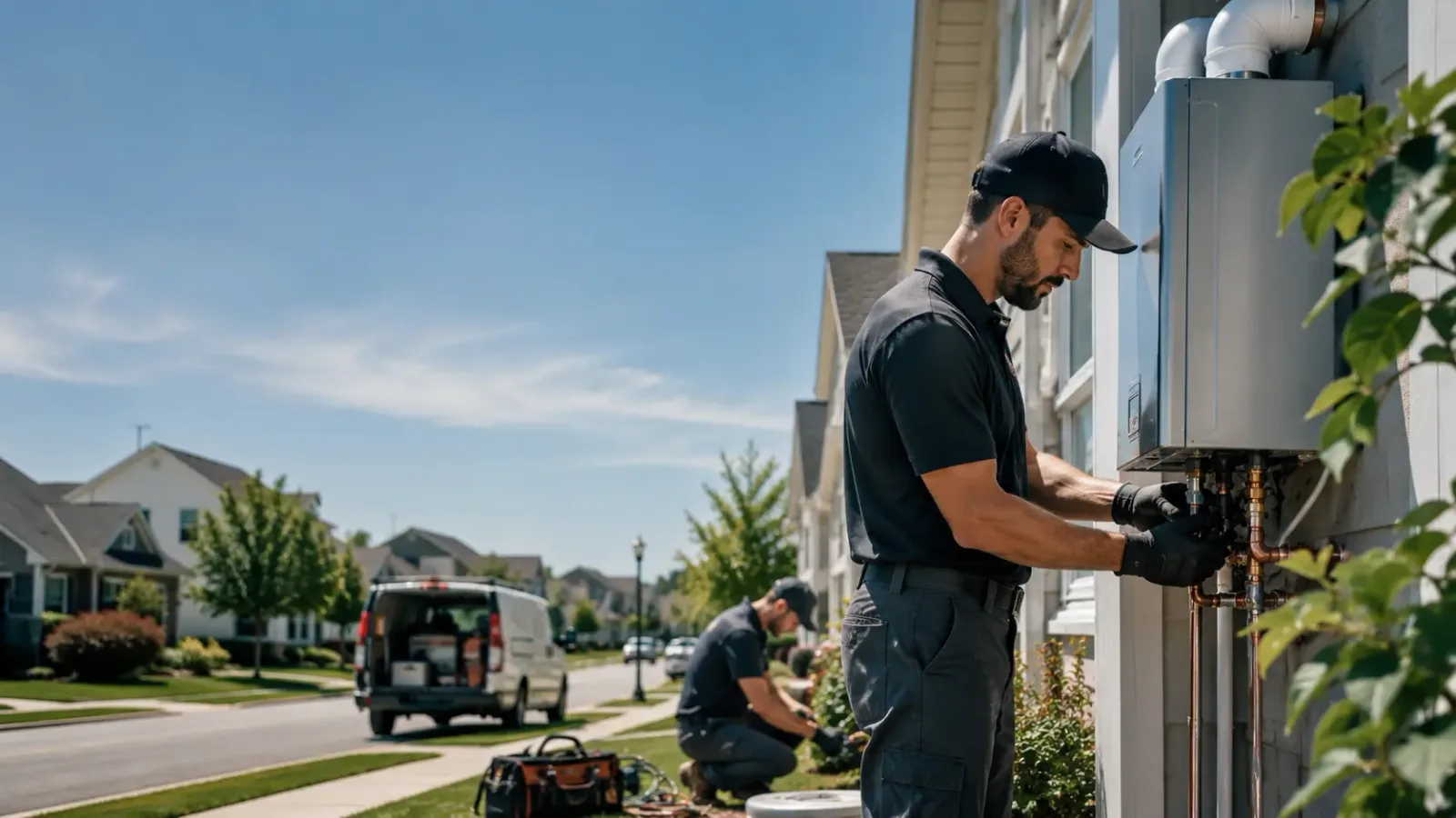 Tankless Water Heater Installation in Von Ormy, TX